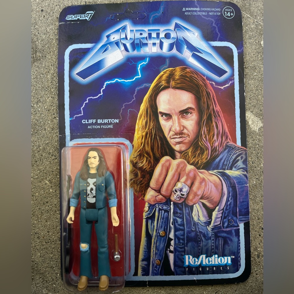 Metallica Cliff Burton Figurine